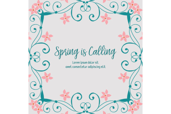 Download Cute Spring Calling Greeting Card Decor - Cute Collection