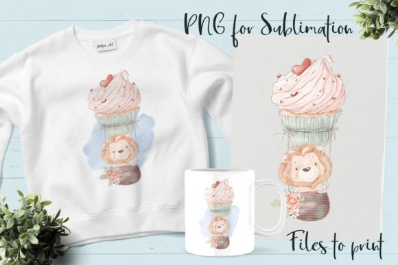 Download Cute Lion . Design for Printing. - Cute Collection