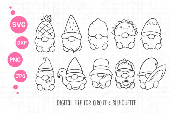 Download Gnome Summer SVG | Cute Gnome Holiday - Cute Collection