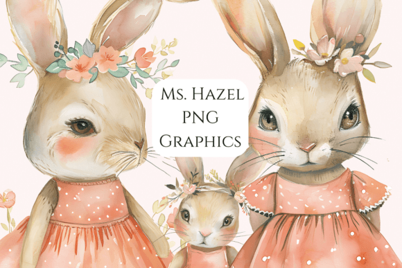 Download Easter Watercolor Clipart Bunny Ms Hazel - Watercolor clipart bunny Collection