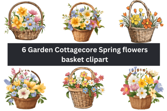 Download Garden Cottagecore Basket Sublimation - Premium Resources