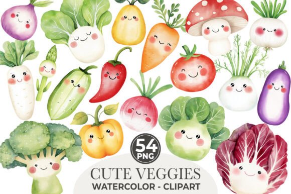 Download Cute Vegetable Clipart,Kawaii Vegetable - Cute Collection