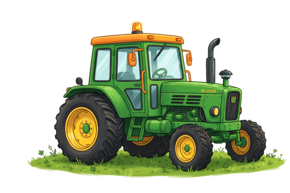 Download Farm Tractor Png |Cute Farm Clipart - Cute Collection