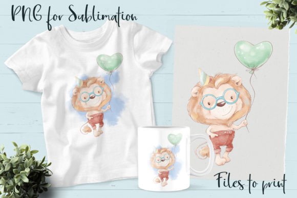 Download Cute Lion . Design for Printing. - Cute Collection