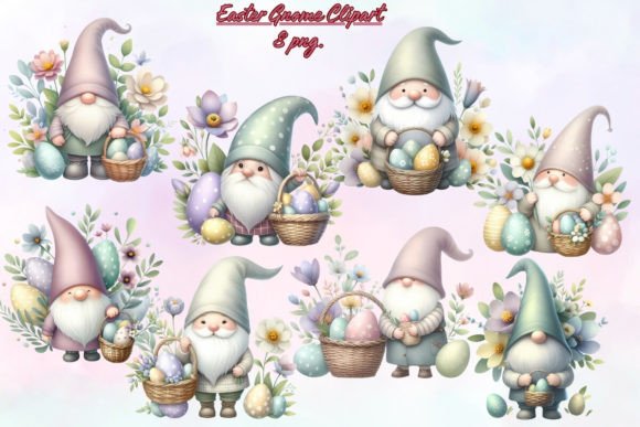 Download Easter Cute Gnome Clipart - Cute Collection
